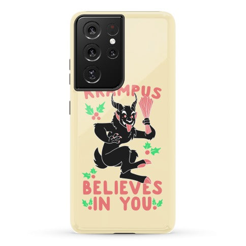 Krampus Believes in You Phone Case